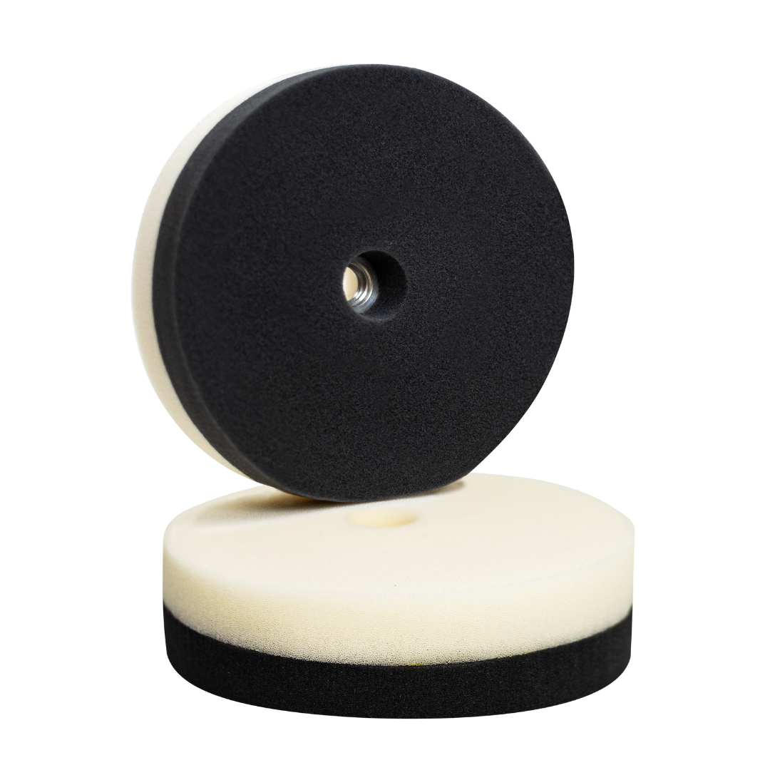 Boinas Dupla Face De Espuma Linha Premium - Lado Branco Refino - Lado Preto Lustro